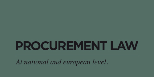 More about procurement law